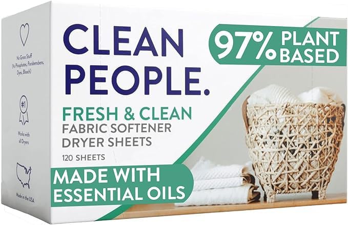 Fabric Softener Dryer Sheets – Fresh – 120 count