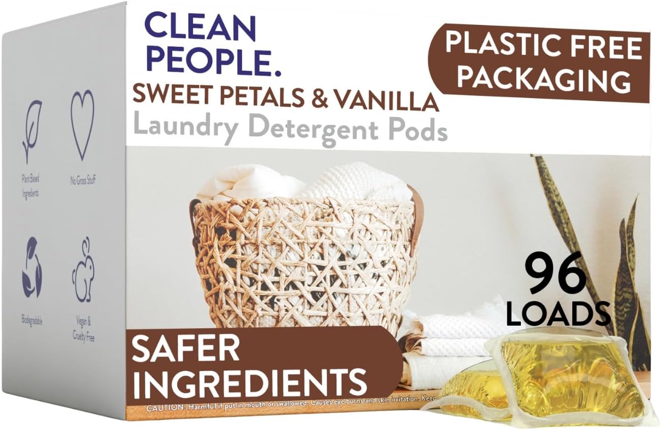 Laundry Detergent Pods – Sweet Petals – 96 count