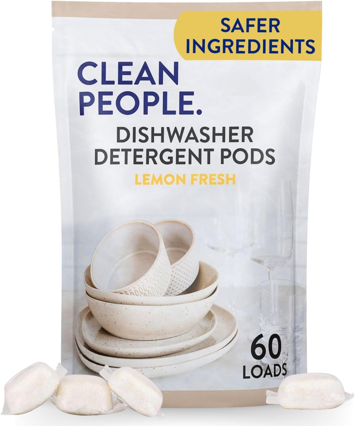 Dishwasher Detergent – Lemon Verbena – 60 count