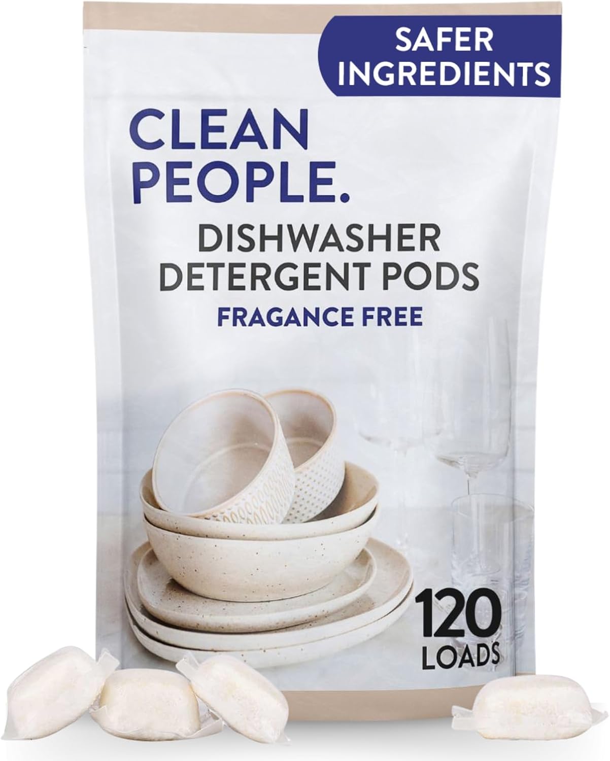 Dishwasher Detergent – Fragrance-Free – 120 count
