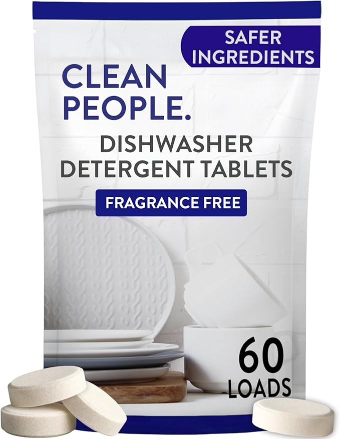 Dishwasher Detergent – Fragrance-Free – 60 count