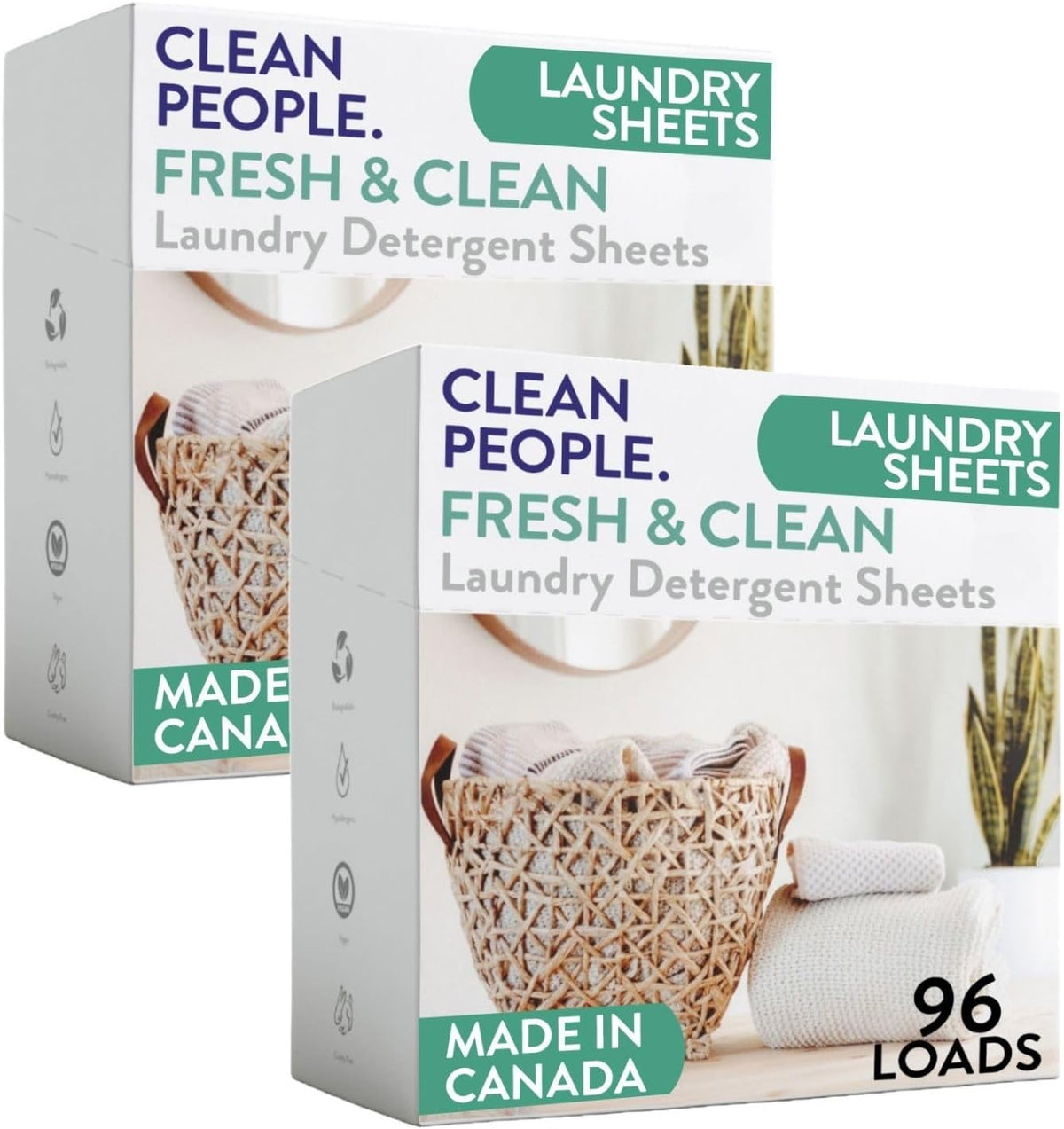 Laundry Detergent Sheets – Fresh – 192 count
