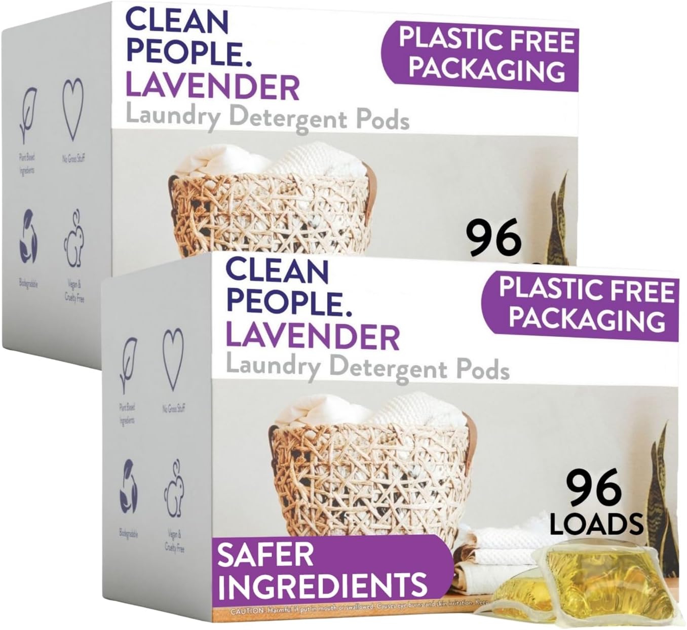 Laundry Detergent Pods – Lavender – 192 count