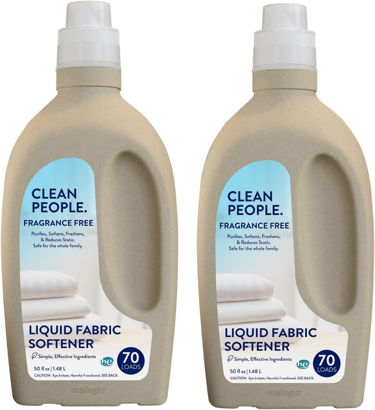 Liquid Fabric Softener – Fragrance-Free – 100 fl oz