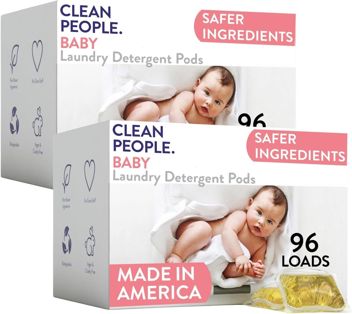 Laundry Detergent Pods – Baby (Unscented) – 192 count