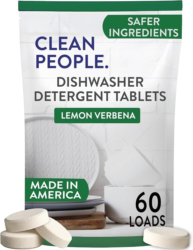 Dishwasher Detergent – Lemon Verbena – 60 count