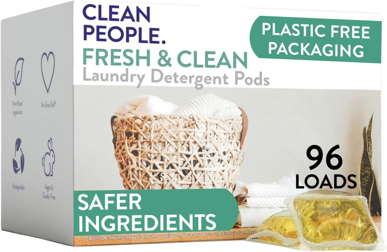 Laundry Detergent Pods – Fresh – 96 count