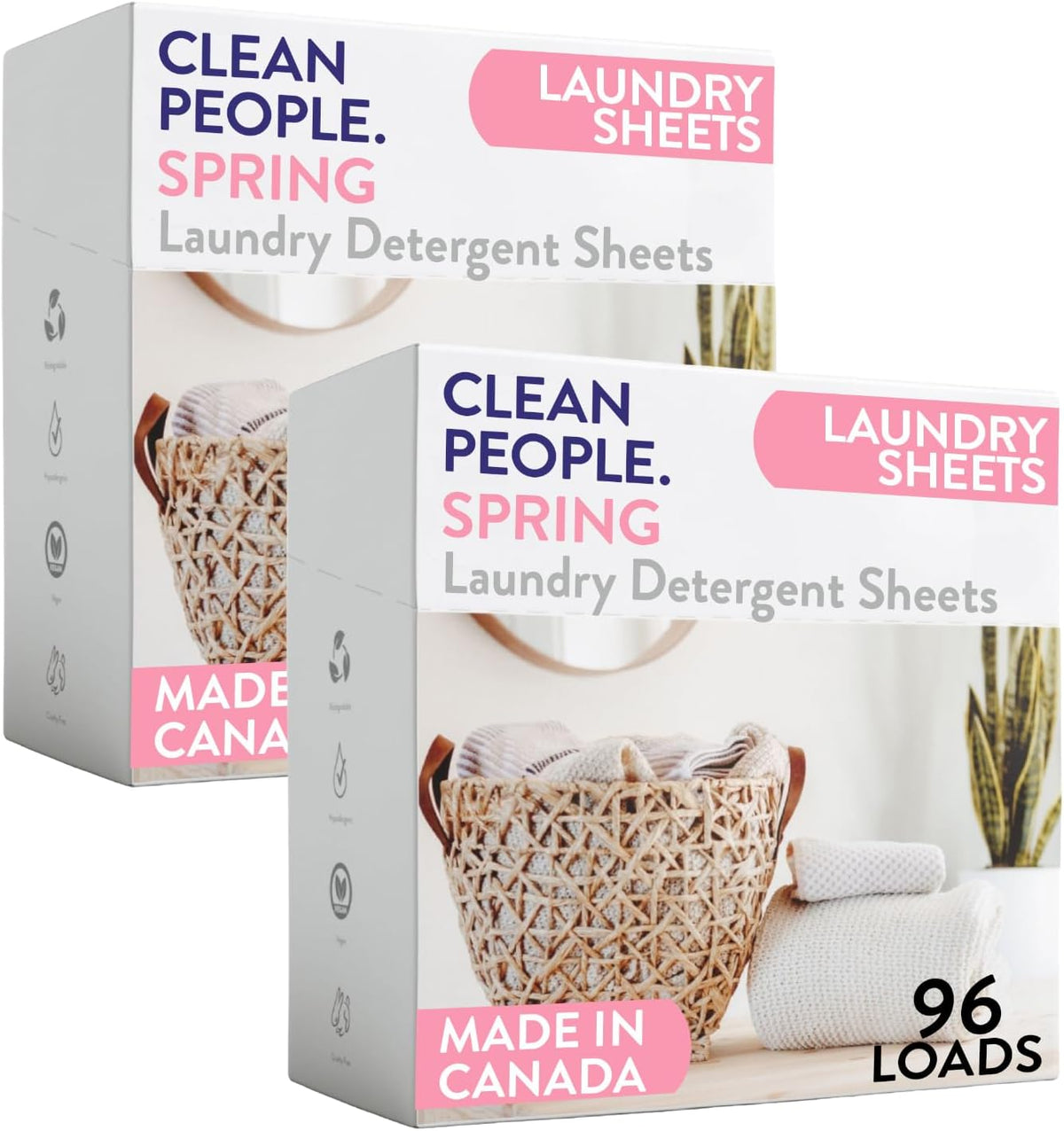 Laundry Detergent Sheets – Spring – 192 count