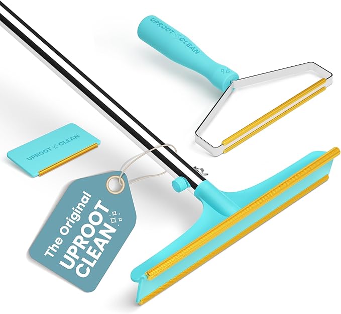 Pet Hair Remover Bundled with Mini Pet Hair Removal Tool for Couch & Xtra Carpet Fur Removal Tool A