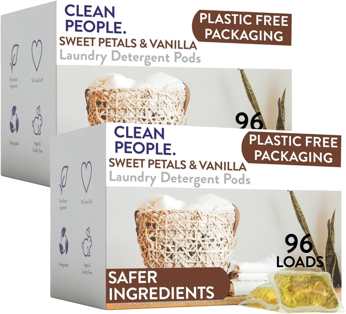 Laundry Detergent Pods – Sweet Petals – 192 count