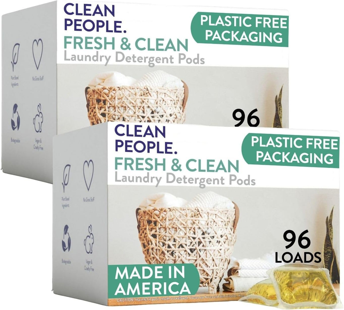 Laundry Detergent Pods – Fresh – 192 count