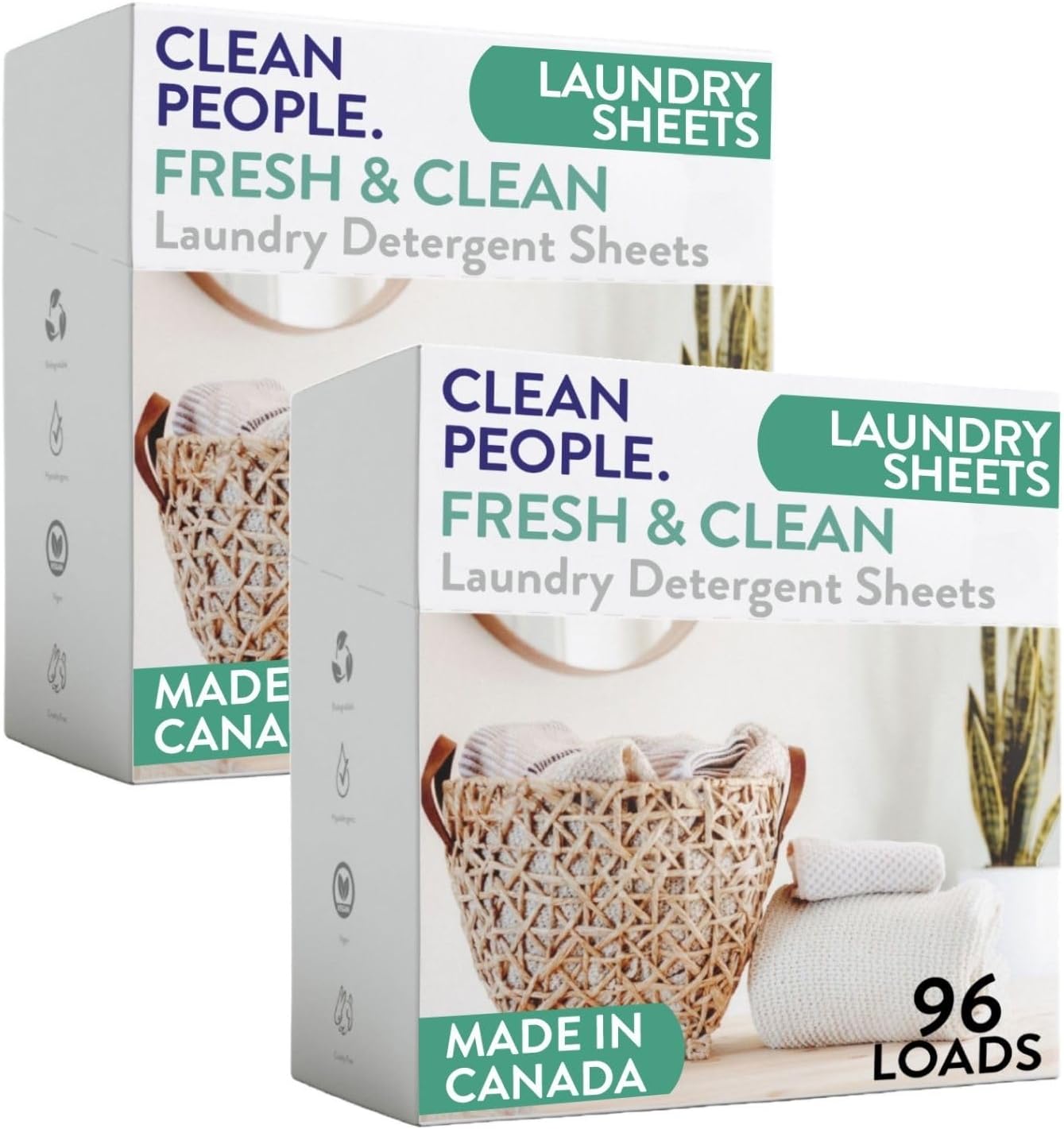 Laundry Detergent Sheets – Fresh – 192 count