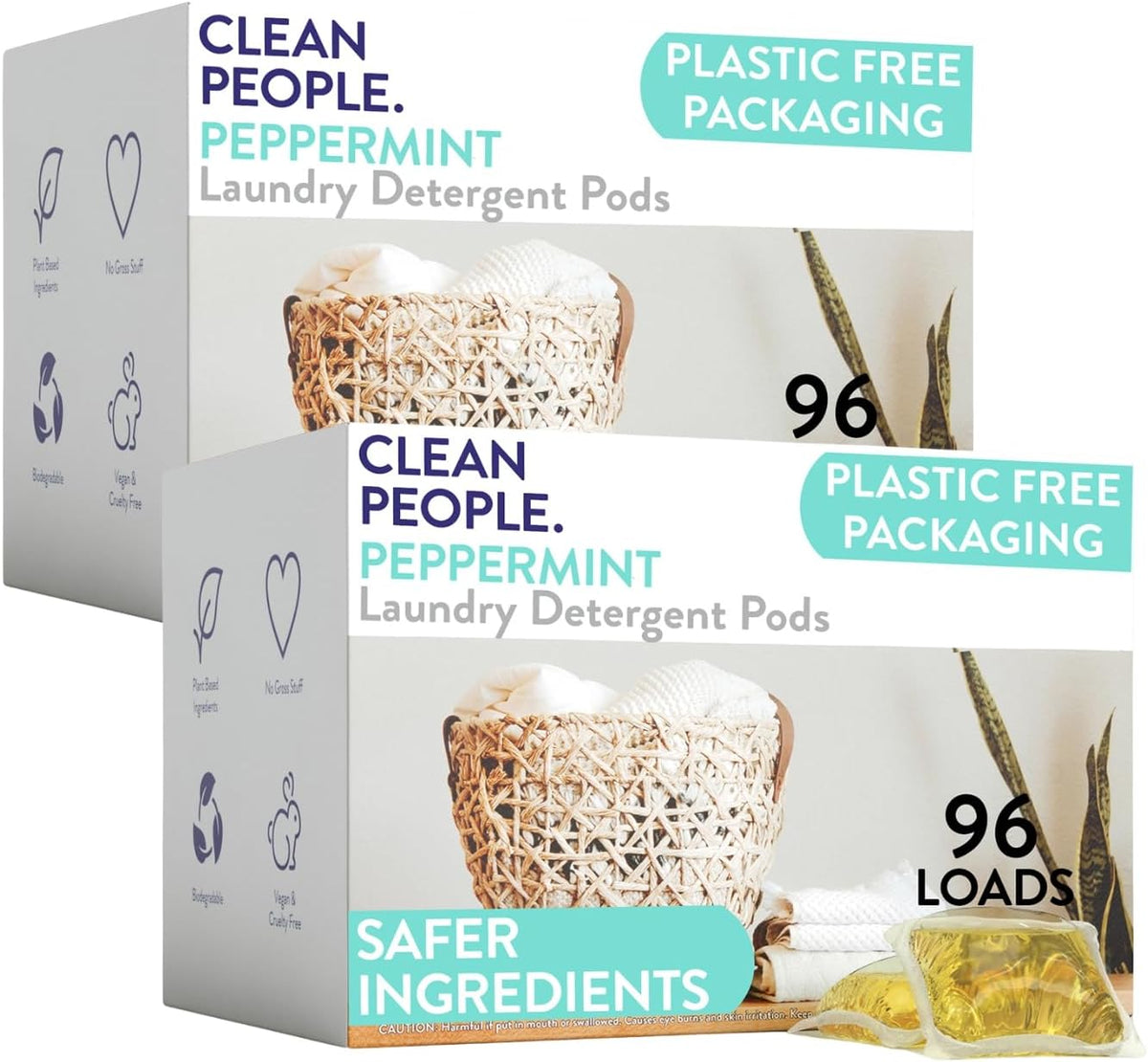 Laundry Detergent Pods – Peppermint – 192 count