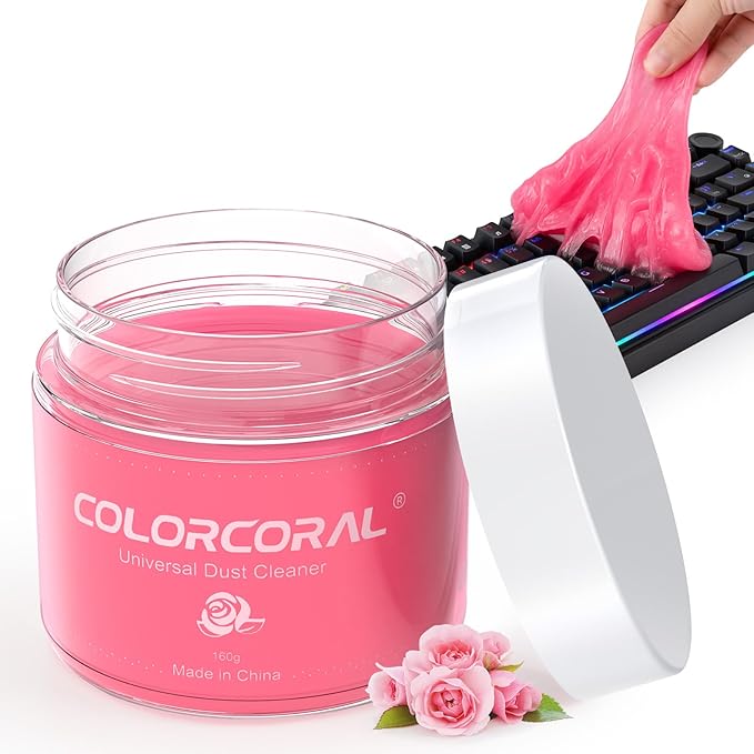Universal Cleaning Gel Keyboard Dust Cleaner for Office Electronics Product,Cleaning Putty for Car Detailing Laptop Dusting Kit Computer Du