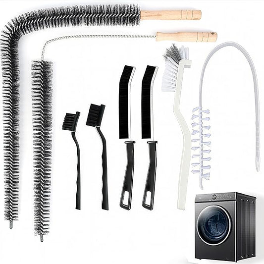 8-Pack Washing Machine Cleaner Brush, Dryer Cleaning Brush, Crevice Cleaning Brush for Bathroom, Shower, Kitchen, Cup,Tile, Tub, Sink and Aractical Ho