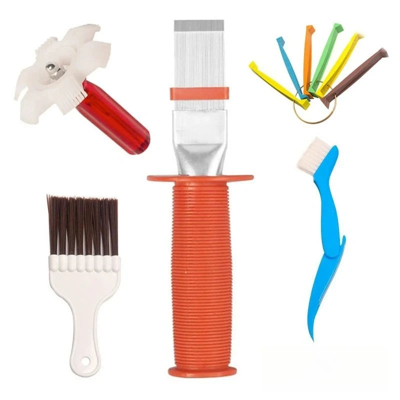 Ac Fin Comb Reusable Ac Cleaner Tool Air Conditioner Radiator Fin Comb for Home Apartment Hotel Dormitory Rental Kitchen Bedroom