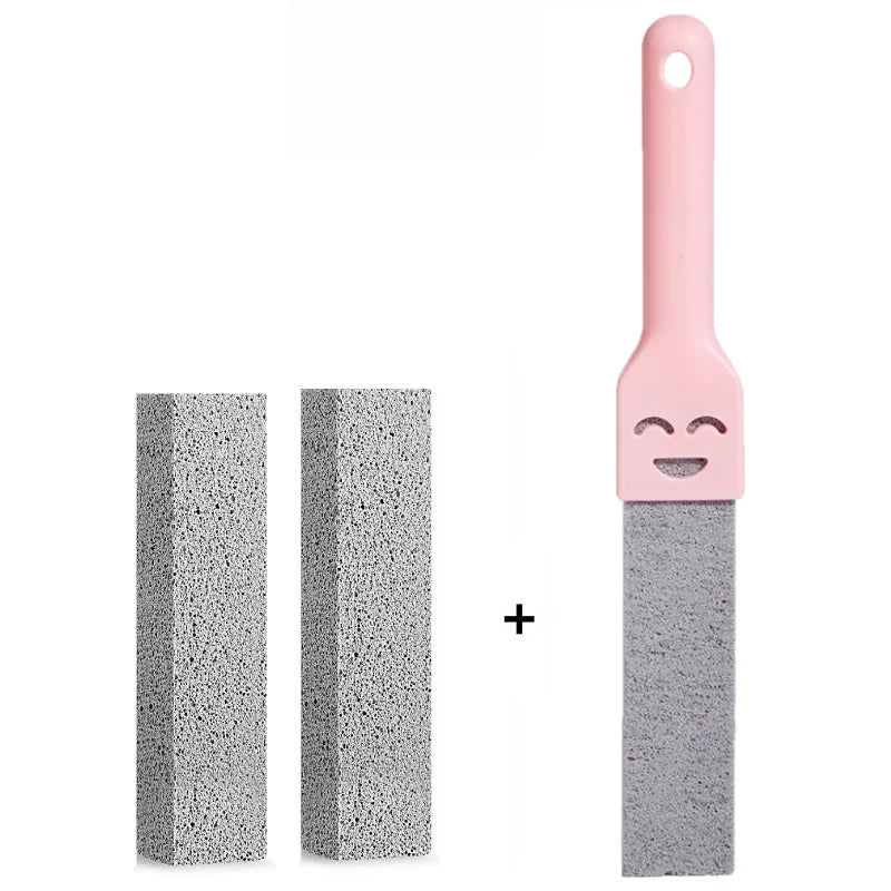 5-Piece Pumice Stone Cleaning Stick Seat Toilet Limescale Rust Stain Dirt Removal Brush Bathroom Tile Sink Household Washing Tools