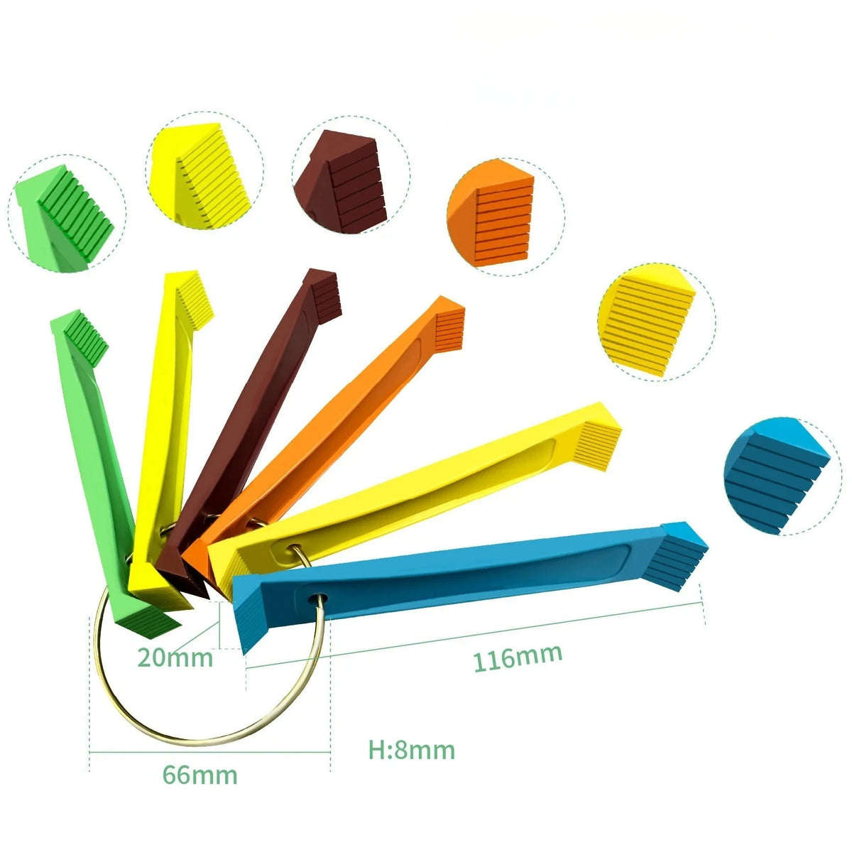 Ac Fin Comb Reusable Ac Cleaner Tool Air Conditioner Radiator Fin Comb for Home Apartment Hotel Dormitory Rental Kitchen Bedroom
