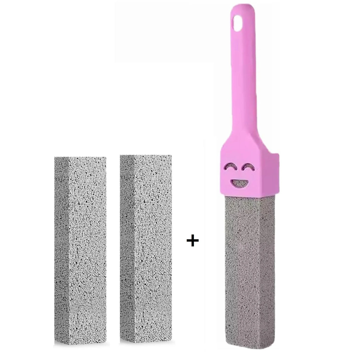 5-Piece Pumice Stone Cleaning Stick Seat Toilet Limescale Rust Stain Dirt Removal Brush Bathroom Tile Sink Household Washing Tools