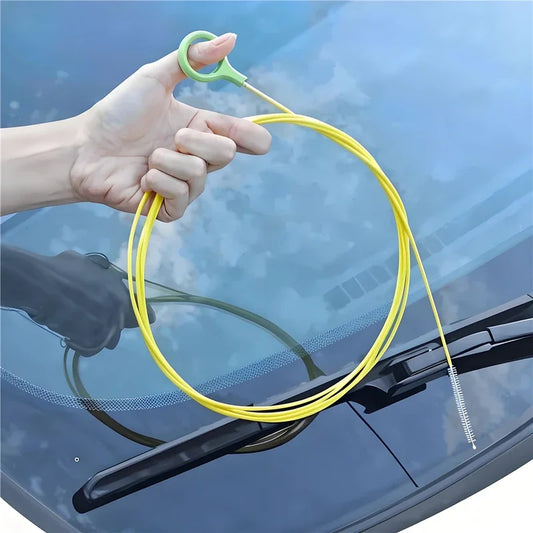 Car Sewer Unclogger Cleaning Brush Car Sunroof Long Hose Drain Hole Drain Unclogger Car Pipe Tool Cleaner Auto Accessories