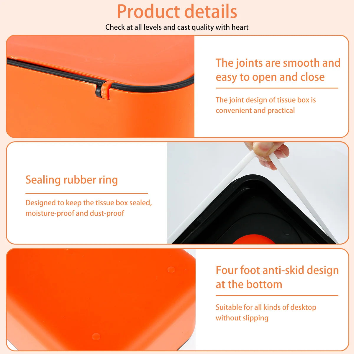Wet Tissues Box Dustproof Tissues Wipes Case with Lids Large Capacity Sealing Container Multifunctional Baby Wipe Holder