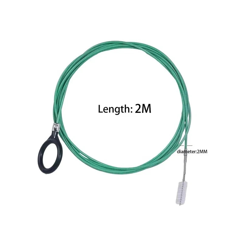 Car Sewer Unclogger Cleaning Brush Car Sunroof Long Hose Drain Hole Drain Unclogger Car Pipe Tool Cleaner Auto Accessories