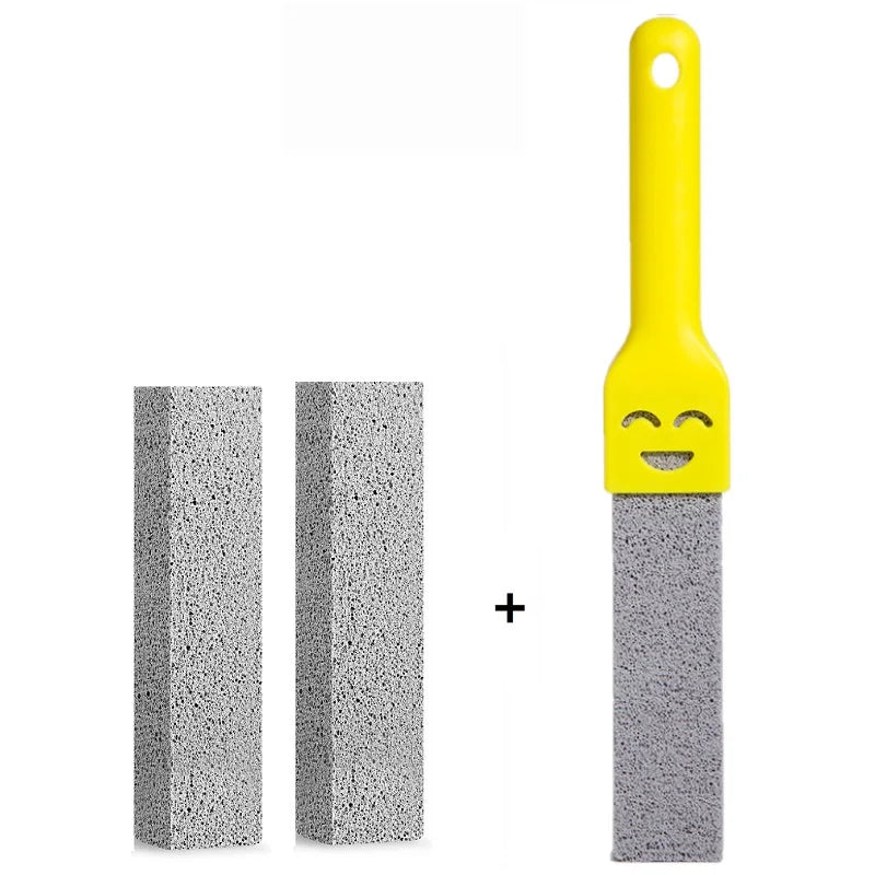 5-Piece Pumice Stone Cleaning Stick Seat Toilet Limescale Rust Stain Dirt Removal Brush Bathroom Tile Sink Household Washing Tools
