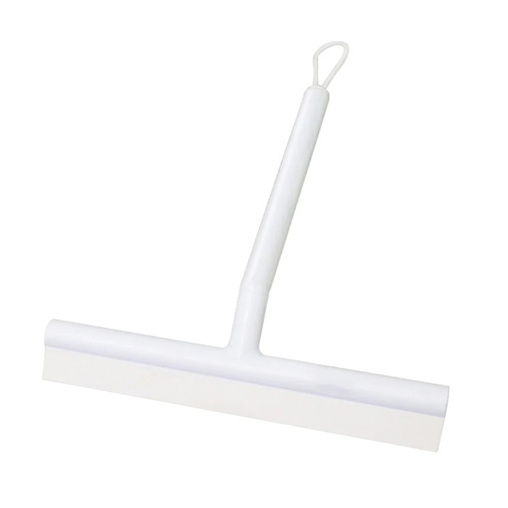 Shower Squeegee for Glass Doors Silicone Squeegee with Hook Bathroom Shower Mirrors Tiles and Car Windows Cleaning