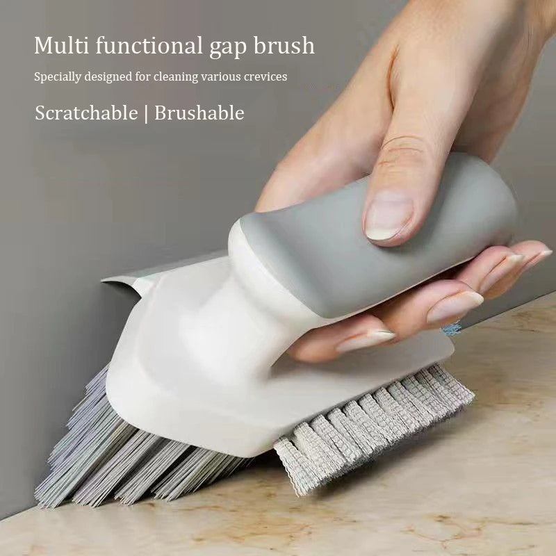 Cleaning Brush Crevice Brush Deep Cleaning Scraper Ground Seam Floor Bathroom Corner Seam Toilet Tile Household Cleaning Tools