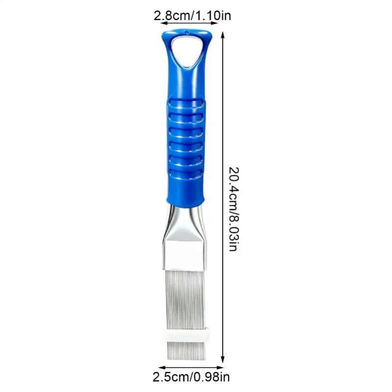 Ac Fin Comb Reusable Ac Cleaner Tool Air Conditioner Radiator Fin Comb for Home Apartment Hotel Dormitory Rental Kitchen Bedroom
