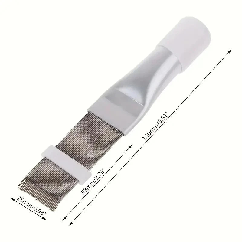 Ac Fin Comb Reusable Ac Cleaner Tool Air Conditioner Radiator Fin Comb for Home Apartment Hotel Dormitory Rental Kitchen Bedroom